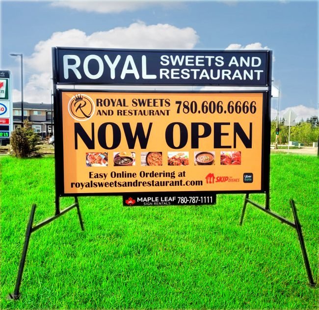 Temporary Sign Rentals Temporary Sign Rentals Sign Rentals Edmonton Sign Rentals services Sign Rentals in Edmonton Sign Rentals in AlbertaPromote Business in Edmonton Small Business in Edmonton