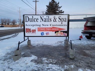 Temporary Sign Rentals Sign Rentals Edmonton Sign Rentals services Sign Rentals in Edmonton Sign Rentals in AlbertaPromote Business in Edmonton Small Business in Edmonton
